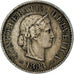 Monnaie, Suisse, 5 Rappen, 1883