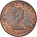 Münze, Jersey, Penny, 1986