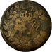 Coin, France, Napoléon I, Decime, 1814, Strasbourg, VG(8-10), Bronze, KM:700