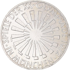 Coin, GERMANY - FEDERAL REPUBLIC, Munich Olympics, 10 Mark, 1972, Karlsruhe