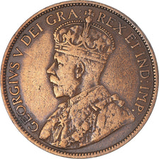 Coin, Canada, George V, Cent, 1913, Royal Canadian Mint, Ottawa, EF(40-45)