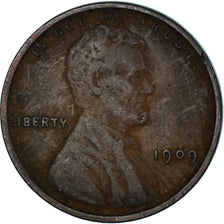 Coin, United States, Cent, 1909