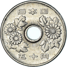 Monnaie, Japon, 50 Yen, 1968