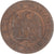 Moneta, Francja, Napoleon III, 2 Centimes, 1862, Bordeaux, MS(60-62), Brązowy