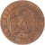 Moneta, Francia, Napoleon III, 2 Centimes, 1862, Bordeaux, SPL-, Bronzo