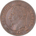 Moneta, Francia, Napoleon III, 2 Centimes, 1862, Bordeaux, SPL, Bronzo