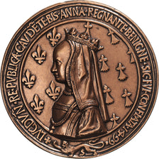 France, Medal, Mariage du Roi Louis XII et Anne de Bretagne, History, MS(65-70)