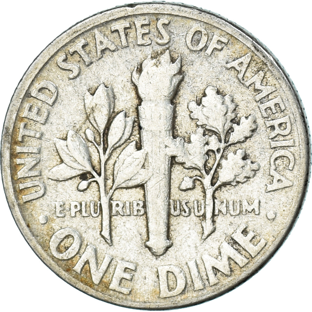 Coin, United States, Dime, 1949