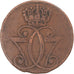 Coin, Denmark, Christian VII, Skilling, 1771, VF(30-35), Copper, KM:616.1