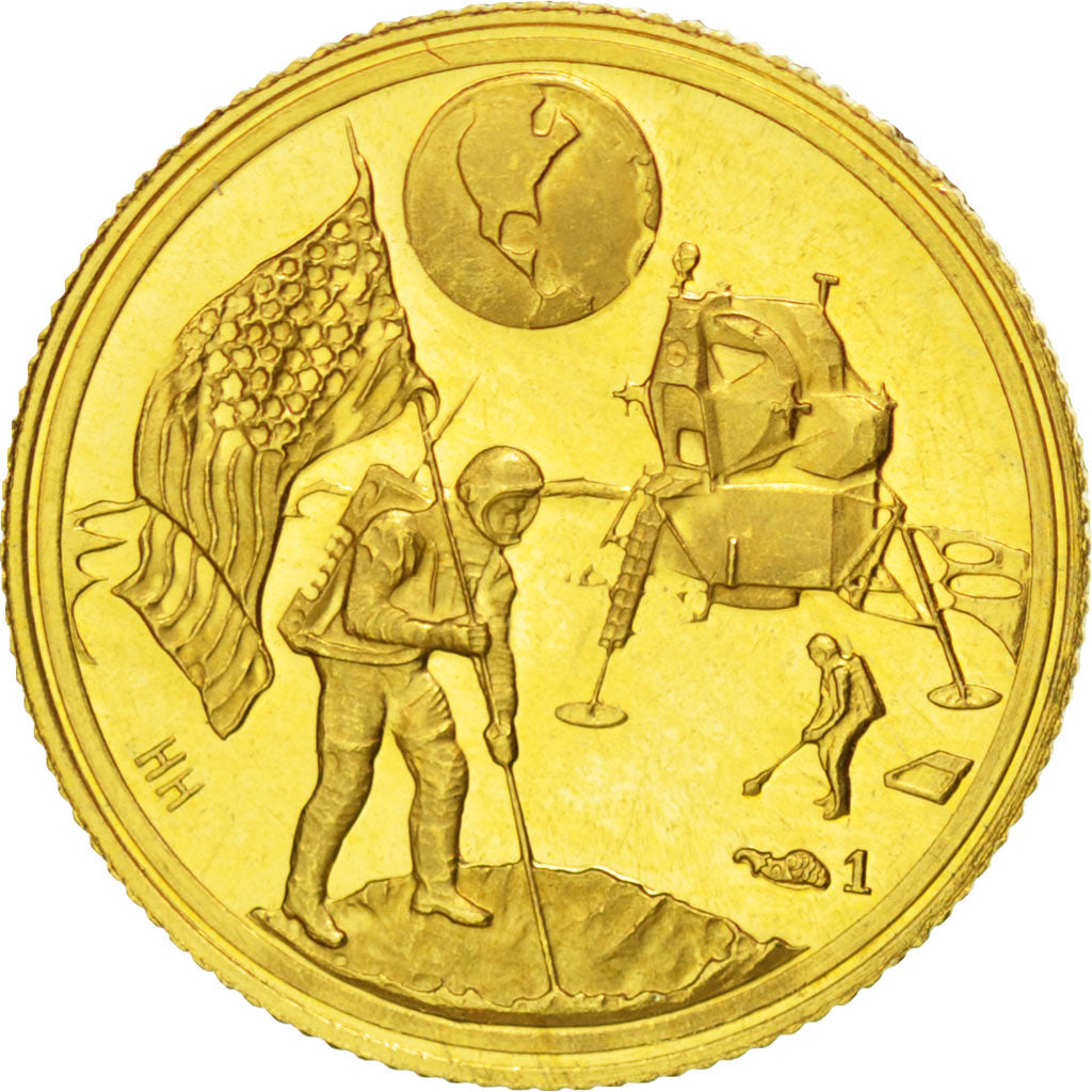 United States, Medal, MS(60-62), Gold, 1.69