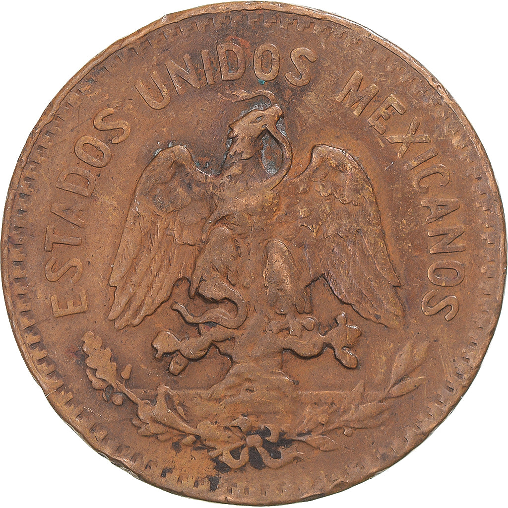 Monnaie, Mexique, 20 Centavos, 1935, Mexico City, TTB+, Bronze, KM:437