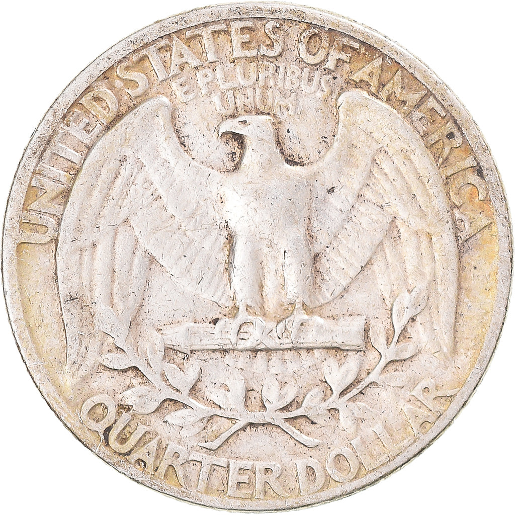 Coin, United States, Dollar, Quarter, 1954, Philadelphia, VF(30-35), Silver