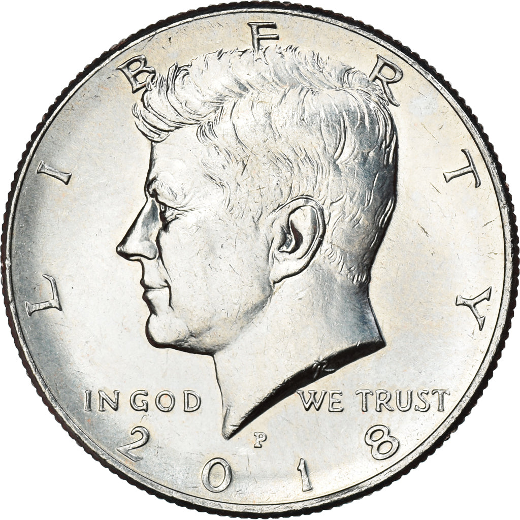 Monnaie, États-Unis, 1/2 Dollar, 2018