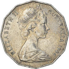 Monnaie, Australie, 50 Cents, 1984