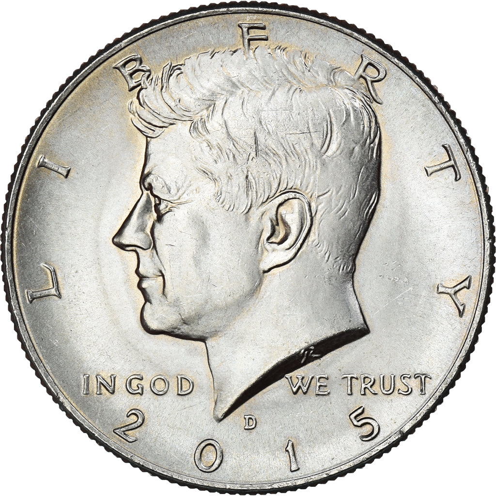 Monnaie, États-Unis, Half Dollar, 2015