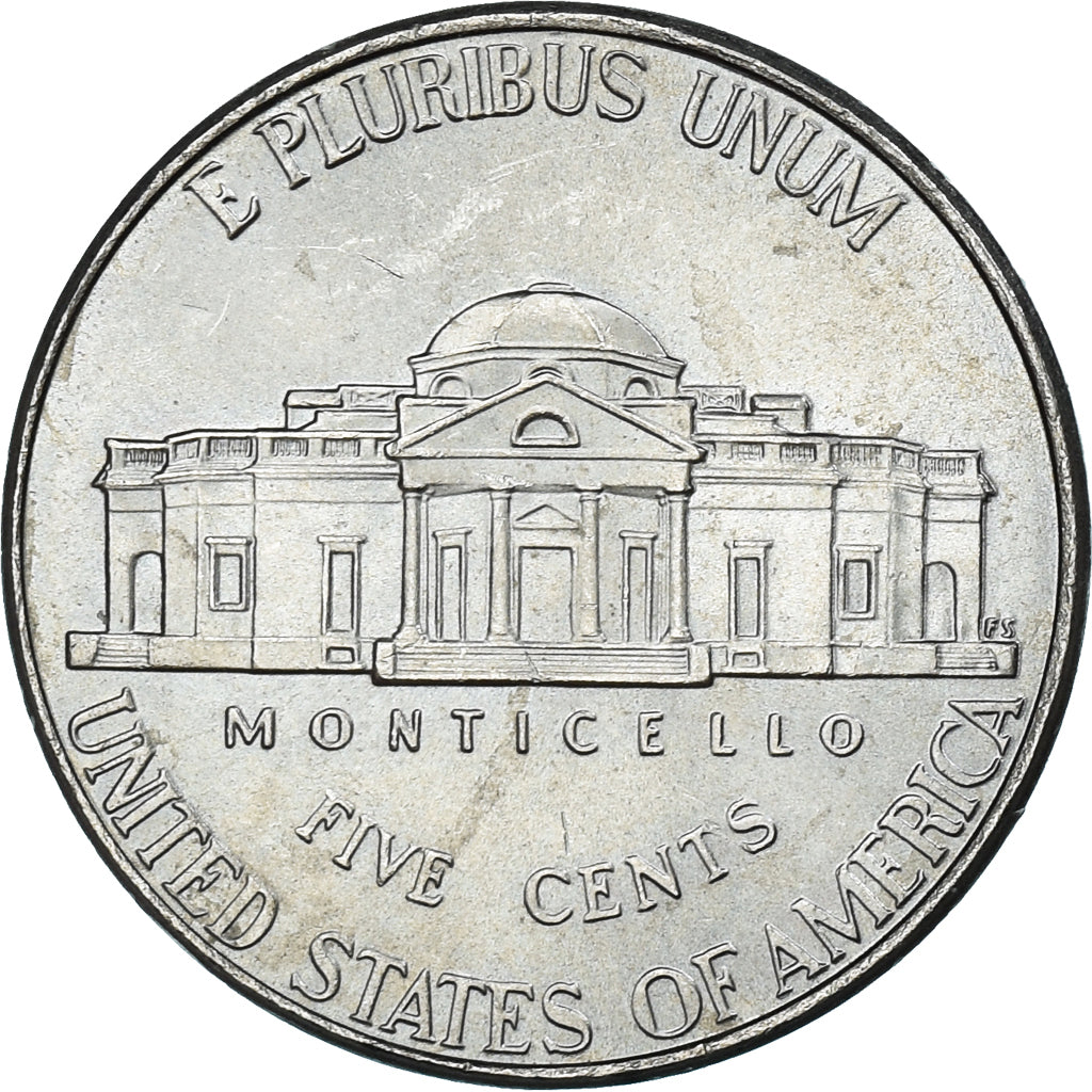 Coin, United States, 5 Cents, 2018