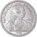 Monnaie, Indochine française, 10 Cents, 1945, Paris, TTB+, Aluminium, KM:28.1
