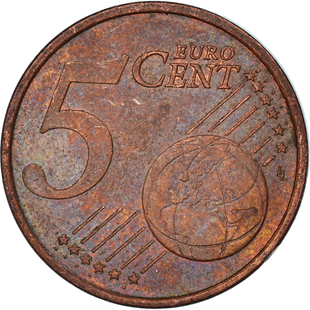 Coin, Greece, 5 Euro Cent, 2002