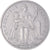 Coin, New Caledonia, 5 Francs, 1992, Paris, AU(55-58), Aluminum, KM:16
