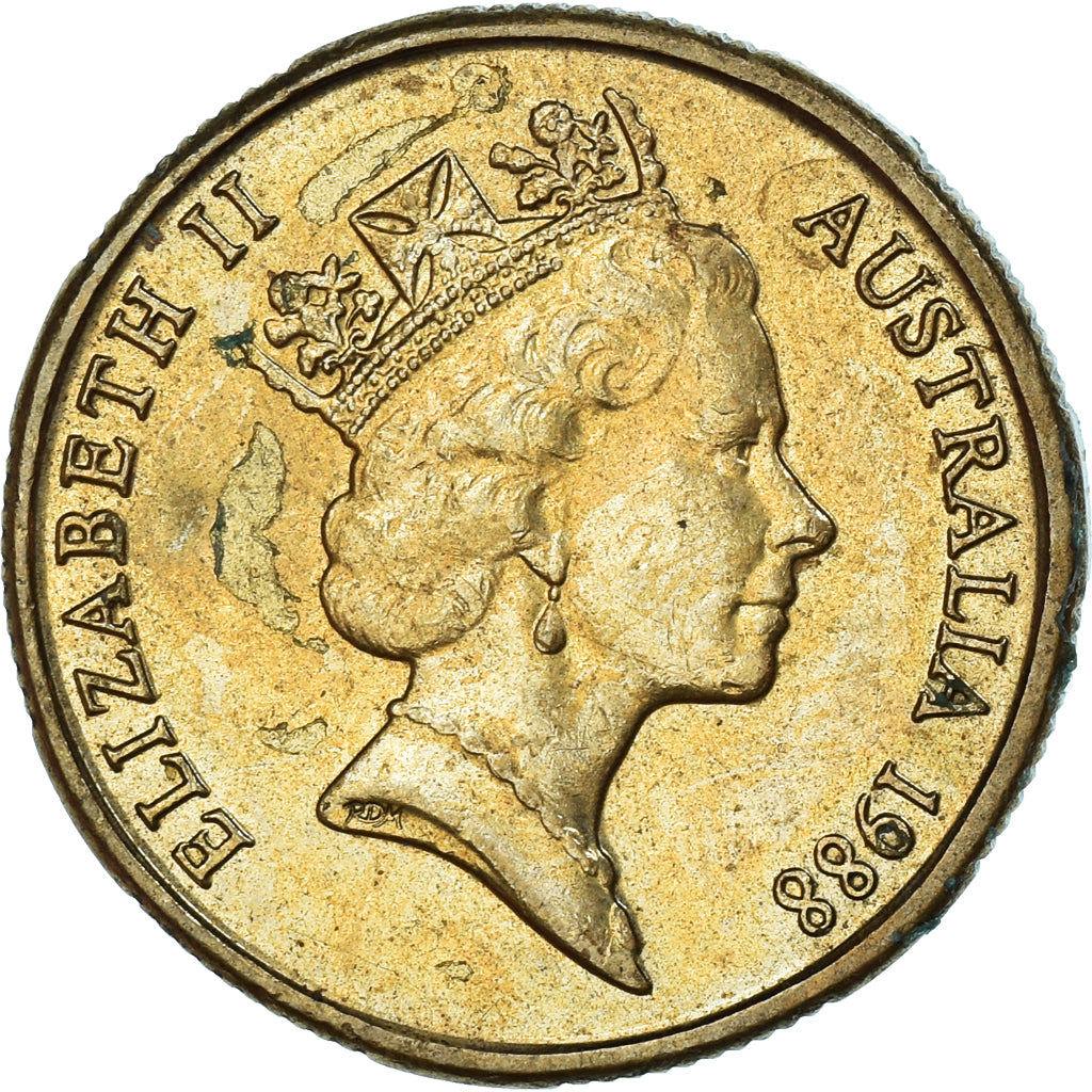 Münze, Australien, Dollar, 1988
