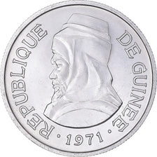 Coin, Guinea, 5 Sylis, 1971, AU(55-58), Aluminum, KM:45