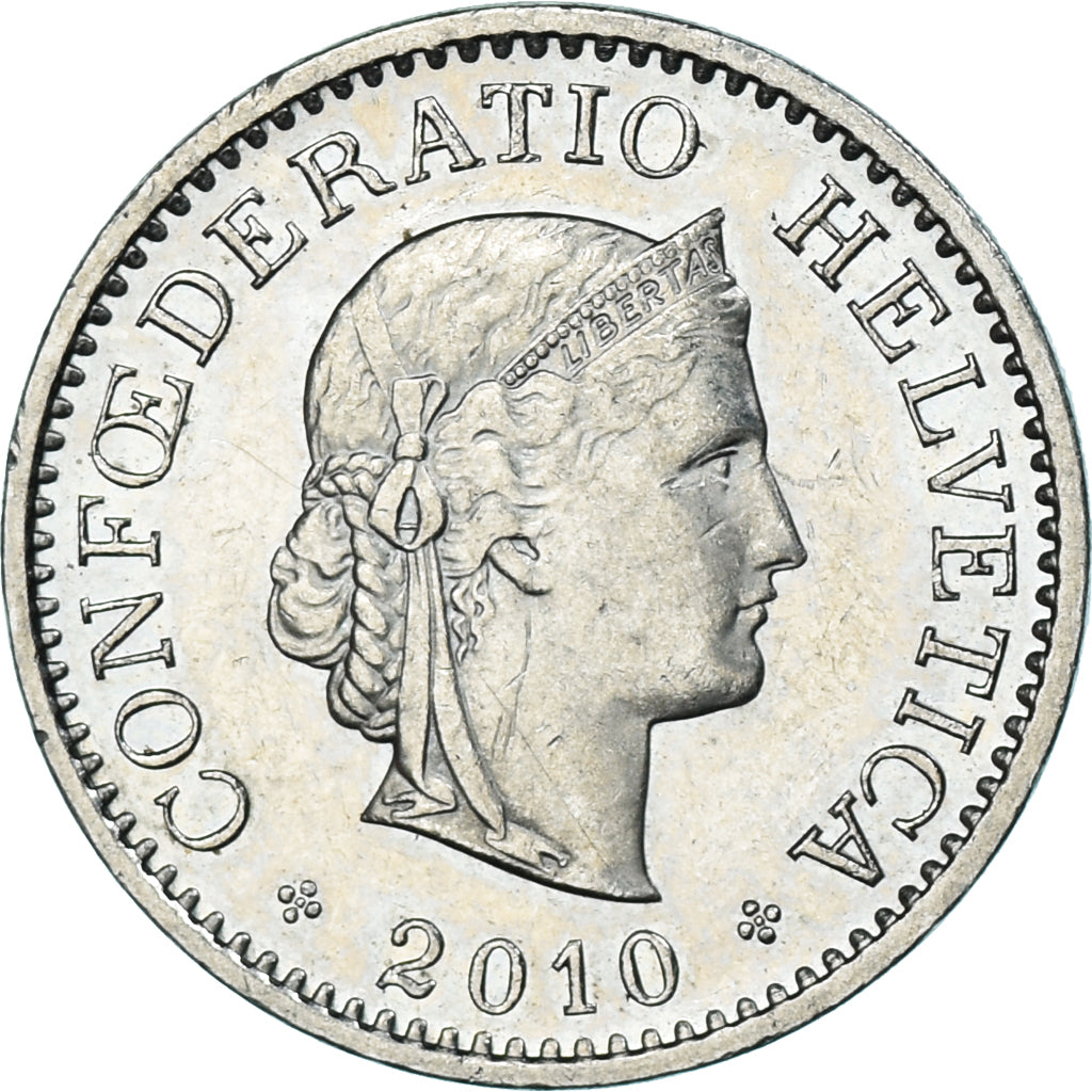 Monnaie, Suisse, 10 Francs, 2010