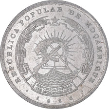 Munten, Mozambique, 10 Meticais, 1986, PR, Aluminium, KM:102a