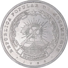Coin, Mozambique, 20 Meticais, 1986, AU(55-58), Aluminum, KM:103a