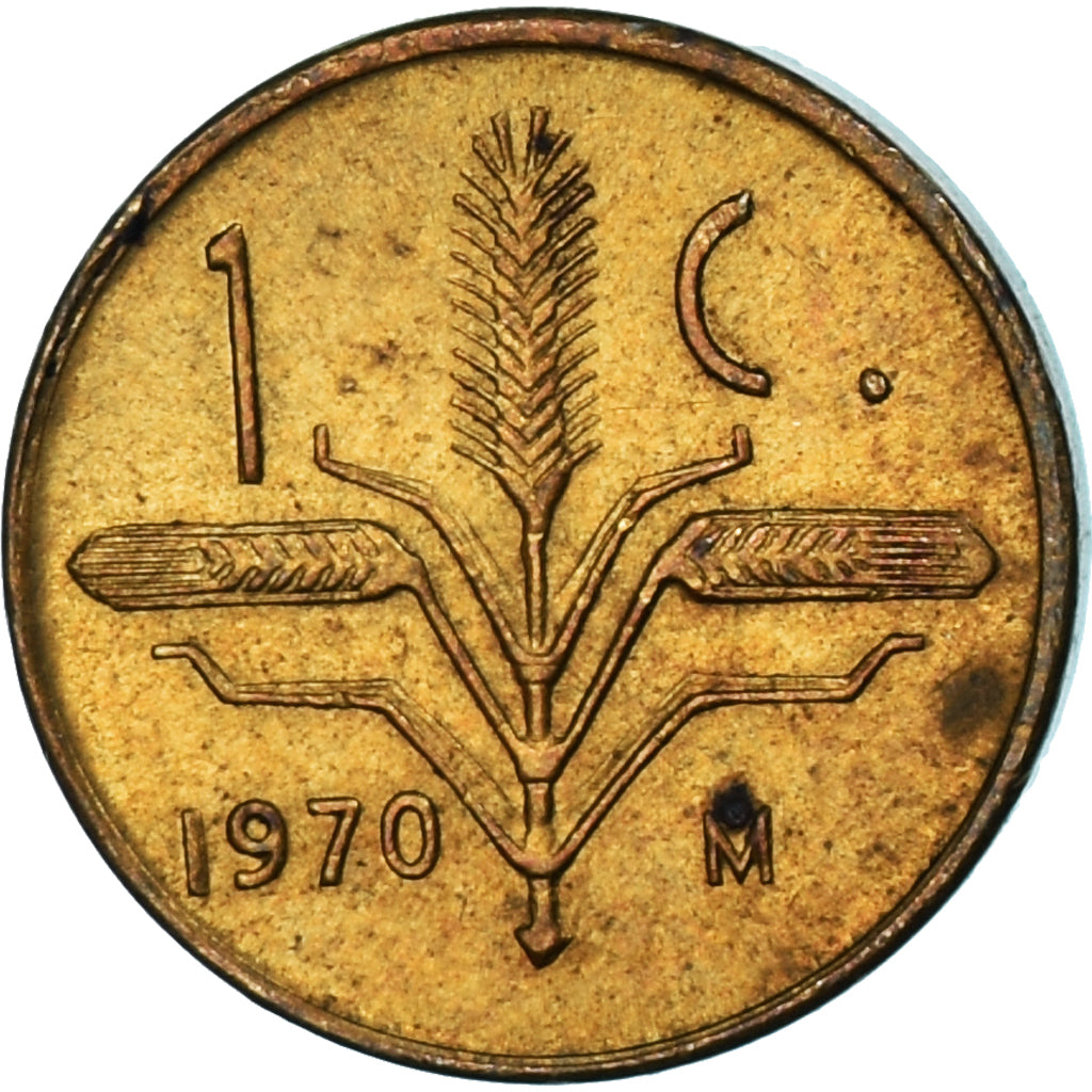 Coin, Mexico, Centavo, 1970