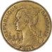 Coin, Réunion, 20 Francs, 1960, EF(40-45), Aluminum-Bronze, KM:11