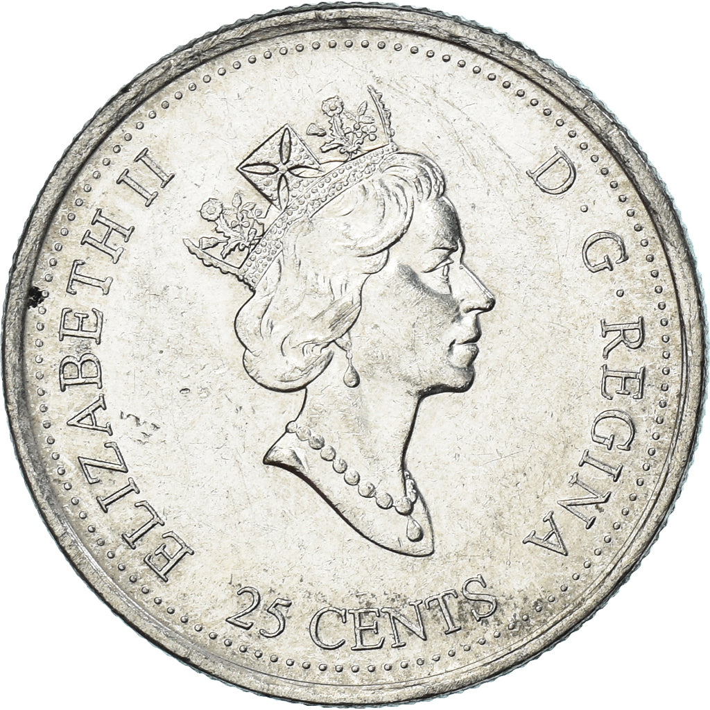Coin, Canada, 25 Cents, 2000