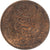 Munten, Tunisië, Ali Bey, 10 Centimes, 1891, Paris, PR, Bronzen, KM:222