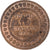 Munten, Tunisië, Ali Bey, 10 Centimes, 1891, Paris, PR, Bronzen, KM:222