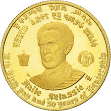 Etiopia, Haile Selassie, 10 Dollars, 1966, SPL, Oro, KM:38