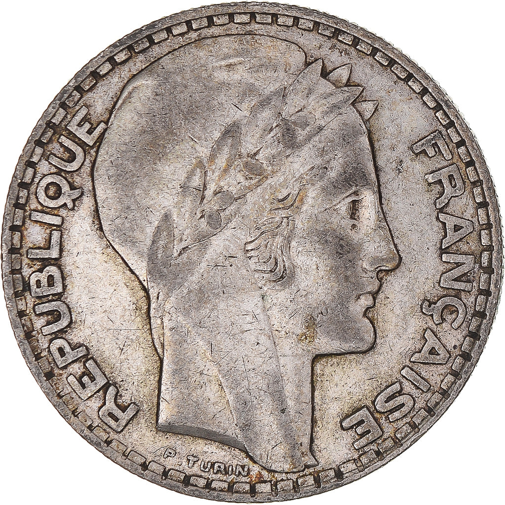 Monnaie, France, Turin, 20 Francs, 1929, Paris, TTB, Argent, Gadoury:852, KM:879