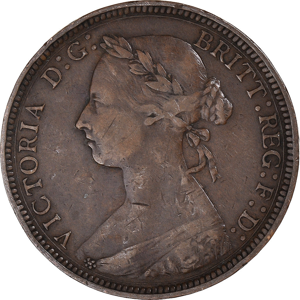 Moneta, Gran Bretagna, 1/2 Penny, 1885