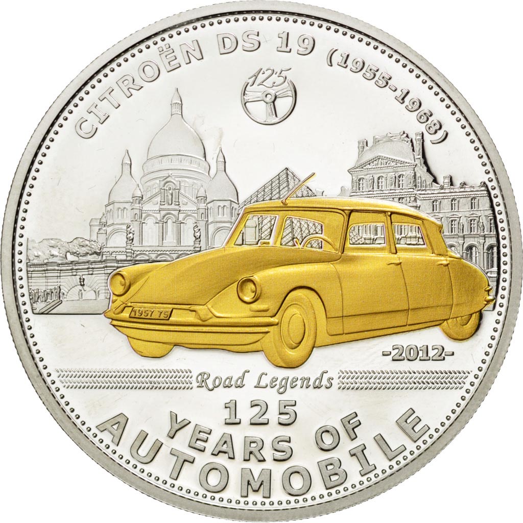 Palau, 5 Dollars, 2012, FDC, Argento