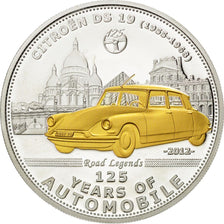 Palau, 5 Dollars, 2012, FDC, Argento