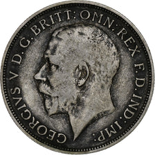 Coin, Great Britain, George V, Florin, 1917, VF(30-35), Silver, KM:817