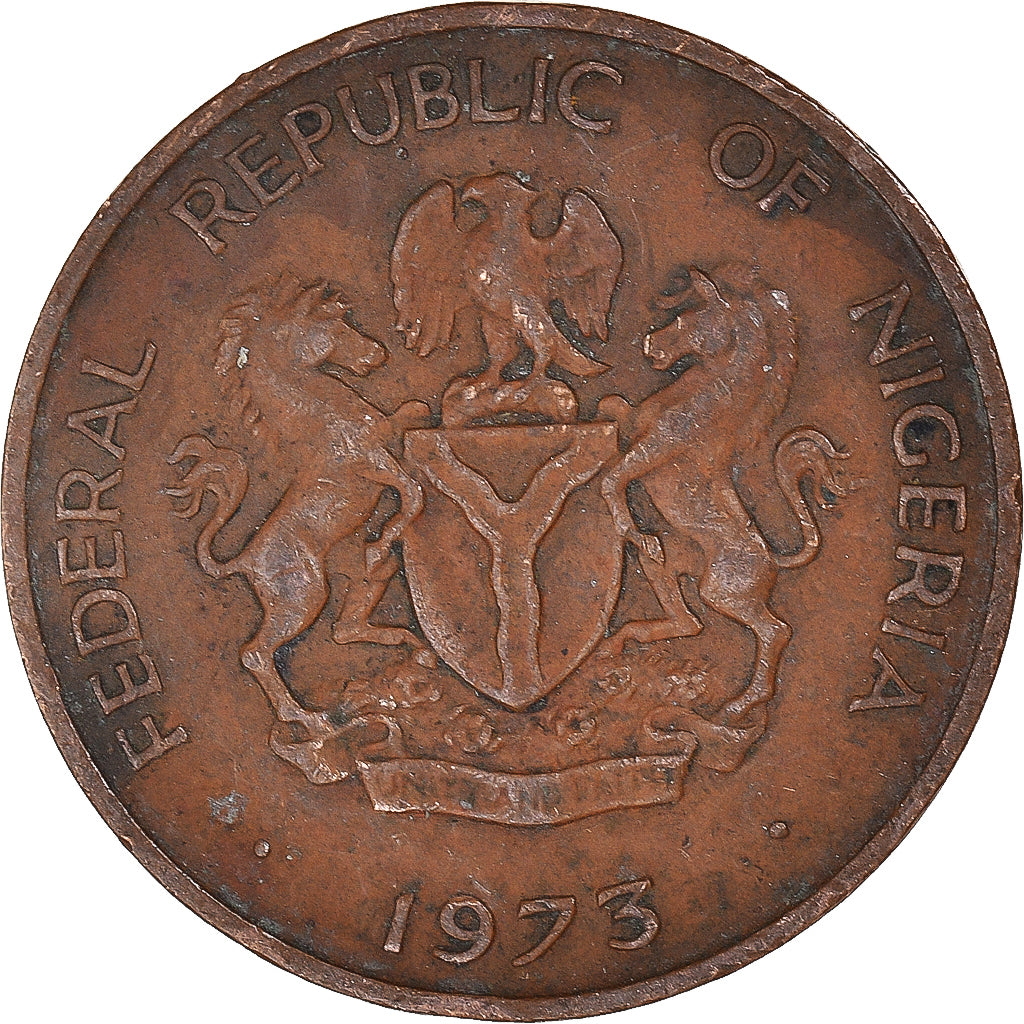 Moneta, Nigeria, Kobo, 1973