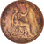 Münze, Großbritannien, 1/2 Penny, 1891