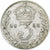 Moneda, Gran Bretaña, George V, 3 Pence, 1916, British Royal Mint, BC+, Plata