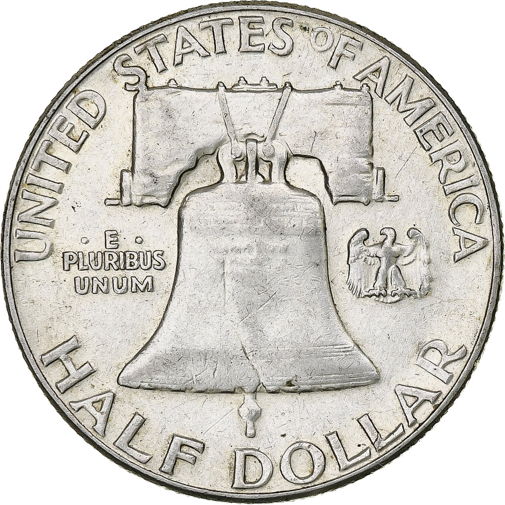 Coin, United States, Franklin, Half Dollar, 1961, Philadelphia, EF(40-45)