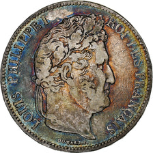 France, 5 Francs, Louis-Philippe, 1835, Marseilles, Silver, VF(20-25)