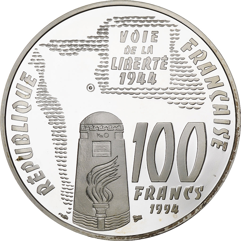 France, Sainte-Mère-Eglise, Libération, 100 Francs, 1994, Paris, MS(64)