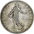 France, Semeuse, Franc, 1907, Paris, VF(20-25), Silver, KM:844.1, Gadoury:467