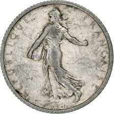 Frankrijk, Semeuse, Franc, 1910, Paris, FR, Zilver, KM:844.1, Gadoury:467, Le