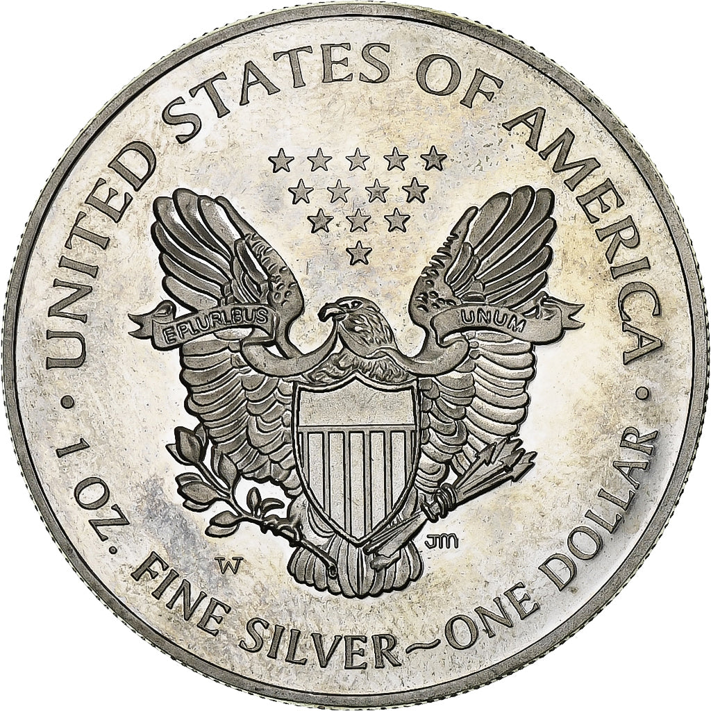Stati Uniti, Liberty Walking, Dollar, 2000, Philadelphia, Proof, FDC, Argento