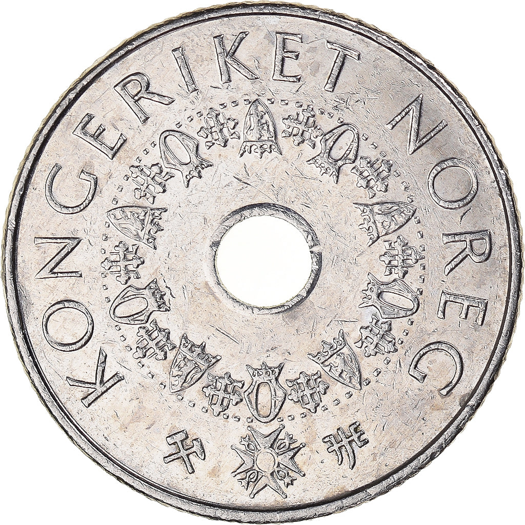 Munten, Noorwegen, 5 Kroner, 1999