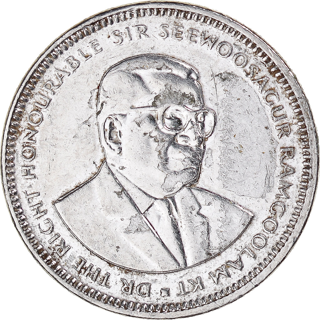 Münze, Mauritius, 1/2 Rupee, 2013
